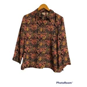 Vintage? Emma James 2 piece outfit with Reversible Skirt Blouse 14/Skirt is 16